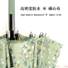 【 Outbound from Tajikistan 】 Small floral long umbrella, thickened impact fabric, 23-inch enlarged umbrella surface, one-click opening Application Scenario
